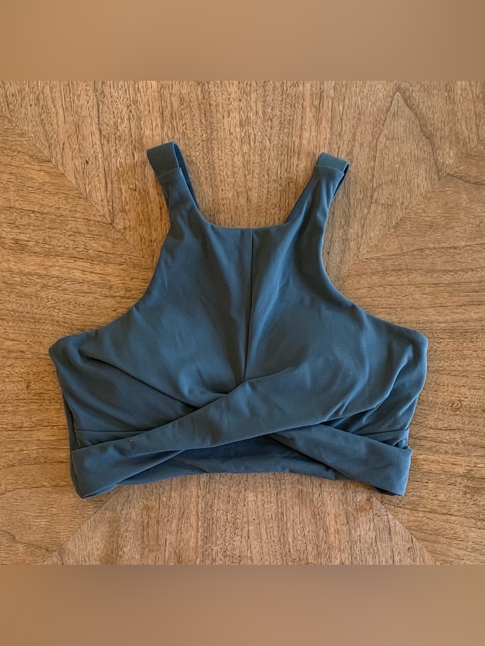 BuffBunny Enchanted Teal Candy Crew Bra